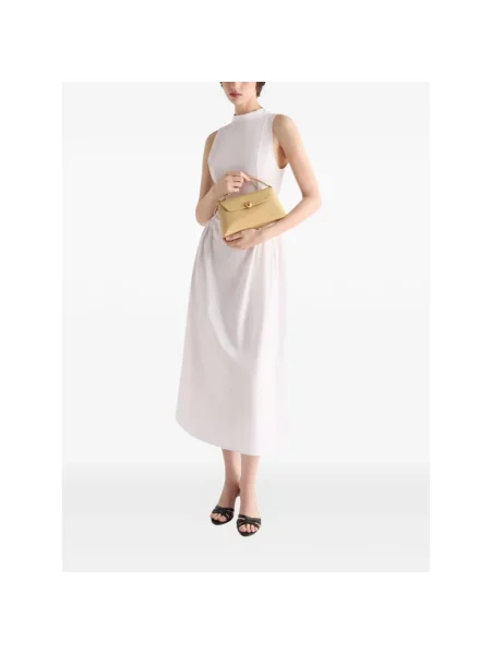 Torebka crossbody Furla skórzana żółta