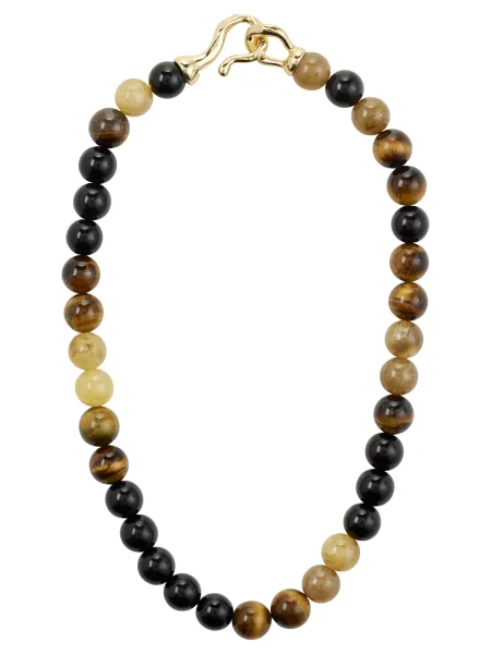 Pilgrim Verižica Unfold kremna / temno rjava