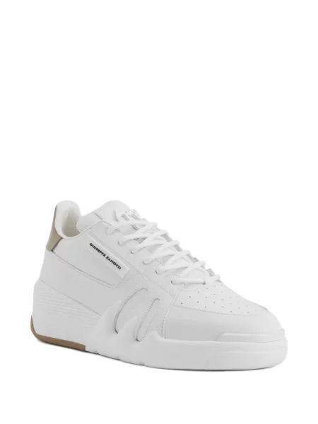 Sneakerși Giuseppe Zanotti din piele alb
