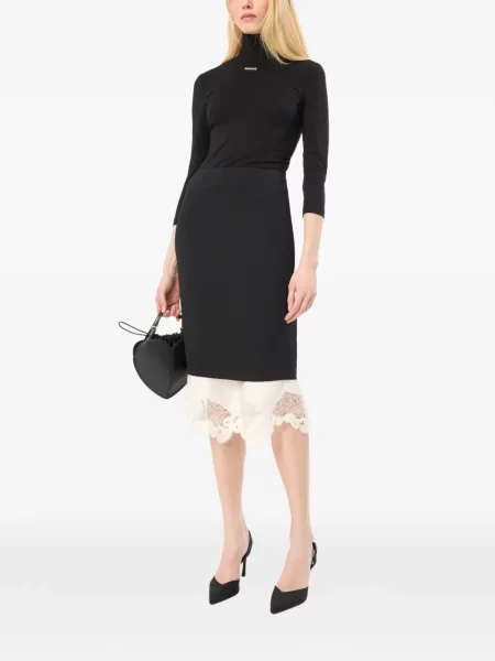 Tricou Rotate Birger Christensen cu autograf negru