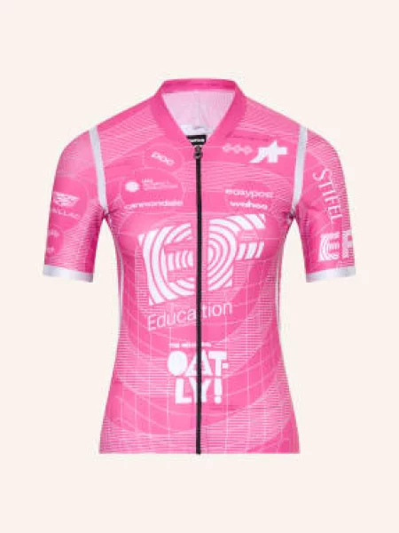 Assos Koszulka Kolarska Uma Gt Jersey Evo pink biała