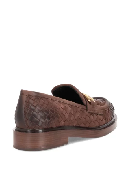 Pantofi loafer La Rose din piele roz
