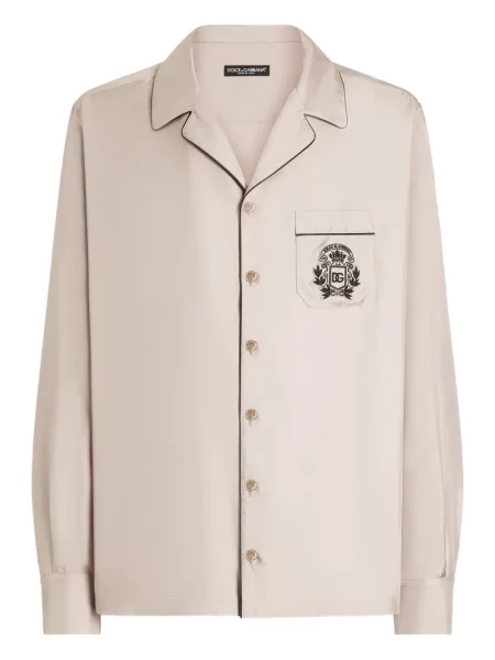 Cămașă Dolce & Gabbana cu broderie