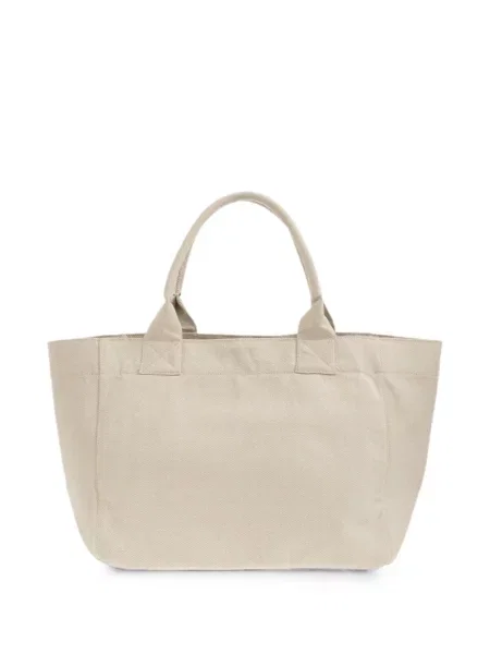 Geantă shopper Ganni cu broderie