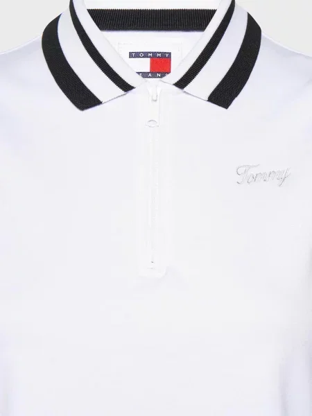 Поло Tommy Jeans біле