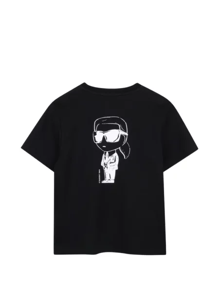 Koszulka dziecięca Karl Lagerfeld czarna