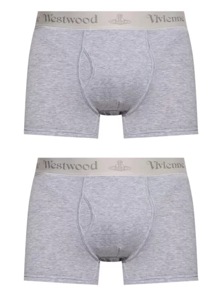 Boxeri Vivienne Westwood cu autograf gri