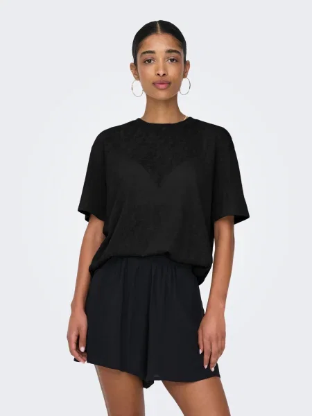 ONLY Tricou ONLZOLA' negru
