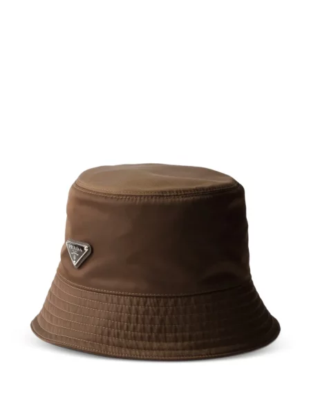 Pălărie bucket Prada maro