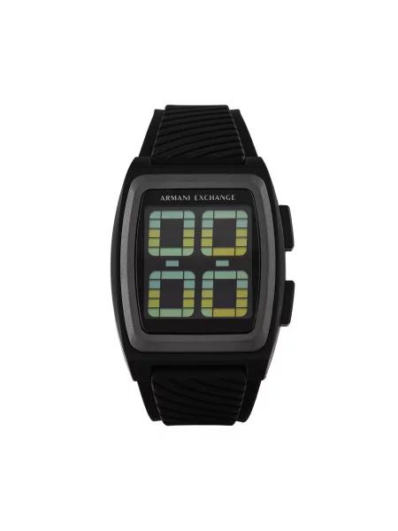 Годинник Armani Exchange Kelvin чорний