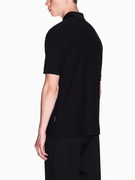 Поло Armani Exchange черное