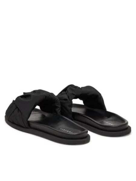 Květinové pantofle Inuikii černé