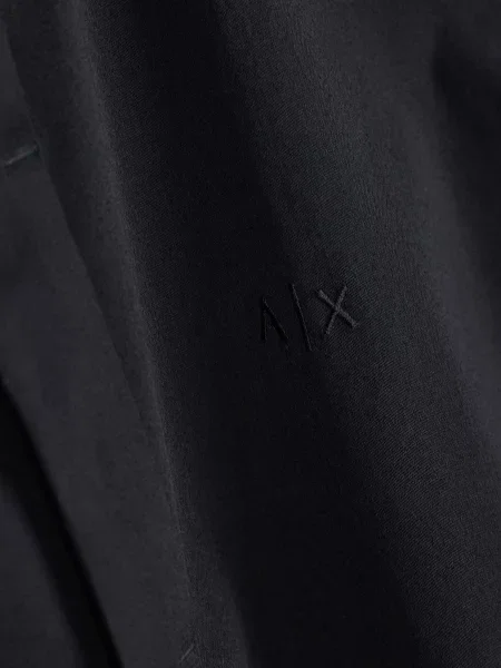 Классическая рубашка Armani Exchange черная