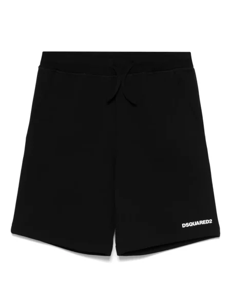 Szorty dziecięce Dsquared2 czarne