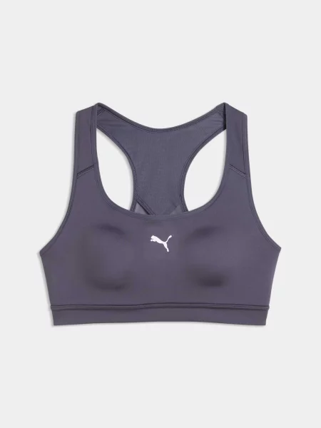 Спортивний топ PUMA Run Bra Mid комбінований верх сірий