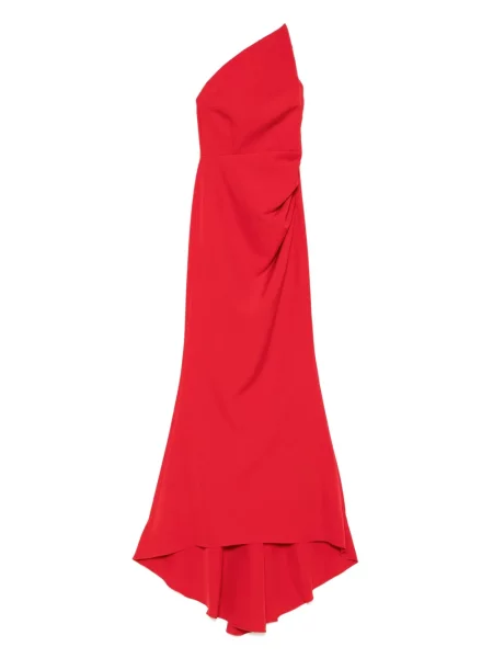 Rochie maxi Moos Studio de costum roșu