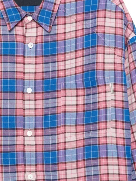 Kostkovaná košile Juun.j modrá