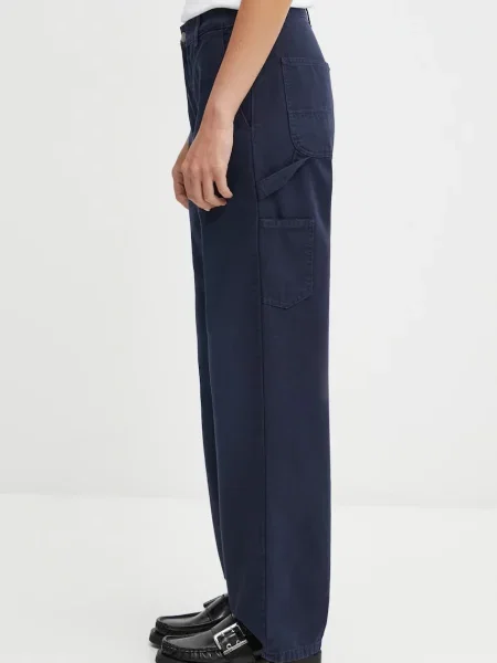 Παντελόνι Carhartt WIP W Pierce Pant Straight ναυτικό μπλε