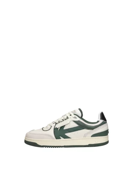 Sneakersy Kaotiko skórzane białe