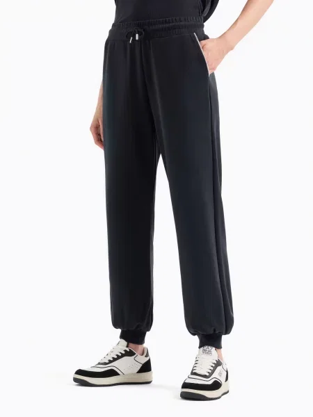 Штани спортивні модал/поліестер чорний