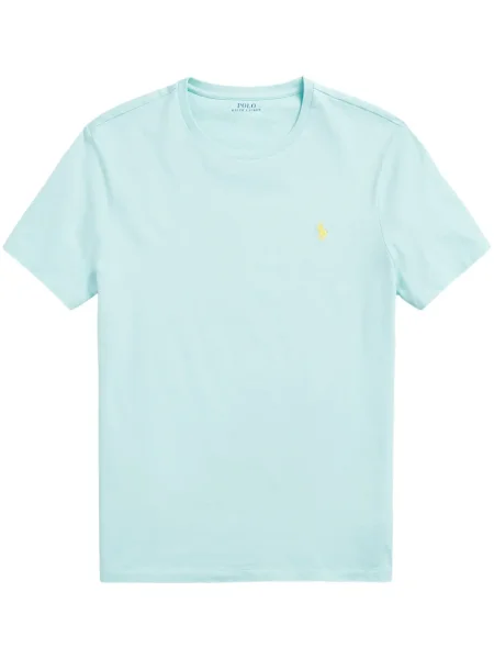 Vlněné dvouřadé polotričko Polo Ralph Lauren s autogramem zelené