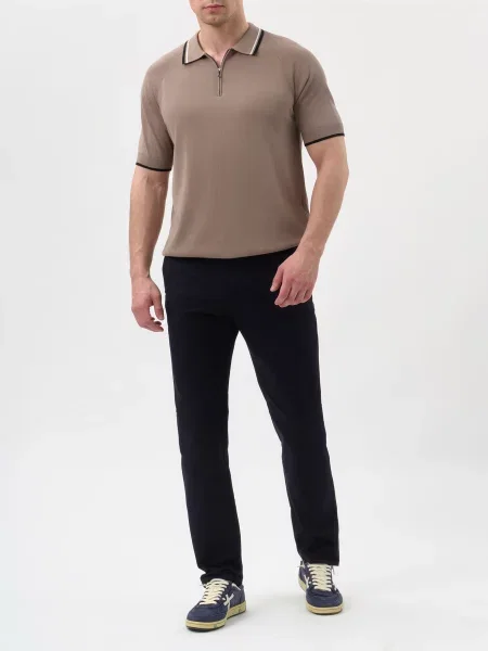 Поло Armani Exchange бежевое