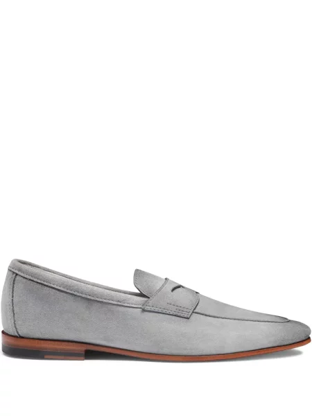 Pantofi loafer Santoni albastru