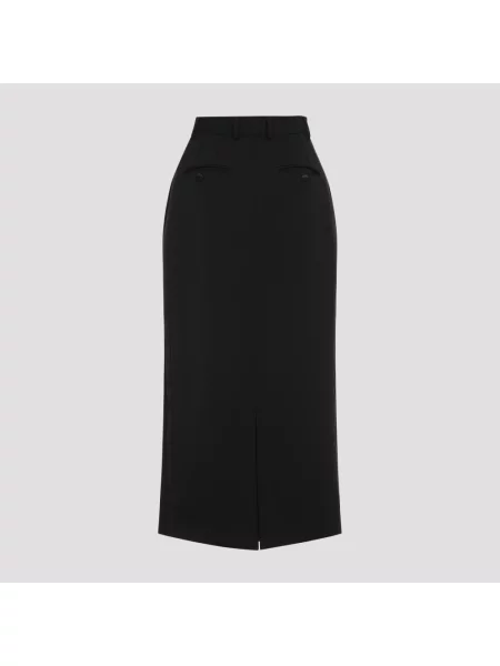Spódnica Dolce And Gabbana biznesowa czarna