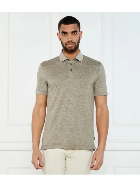 BOSS BLACK Polo H-Press 28 | cu adaos de in negru
