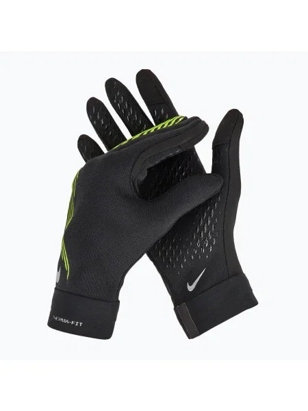 Nike Academy Therma-FIT kesztyű fekete/fekete/volt. Méret: L fekete