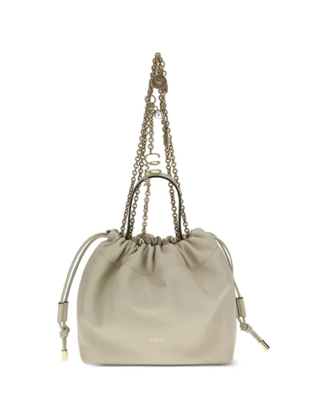 Șnur de strângere geantă cu mânere cu lanț Chloé