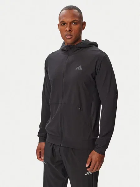 ADIDAS PERFORMANCE Sportski gornji dio trenirke crna