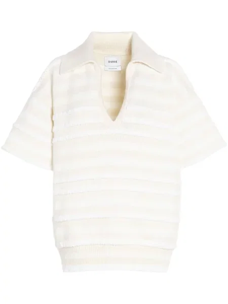 Polo Barrie w paski białe