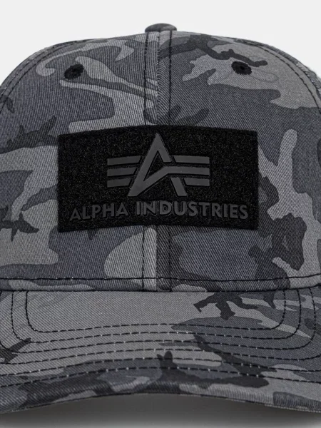 Кепка Alpha Industries серая