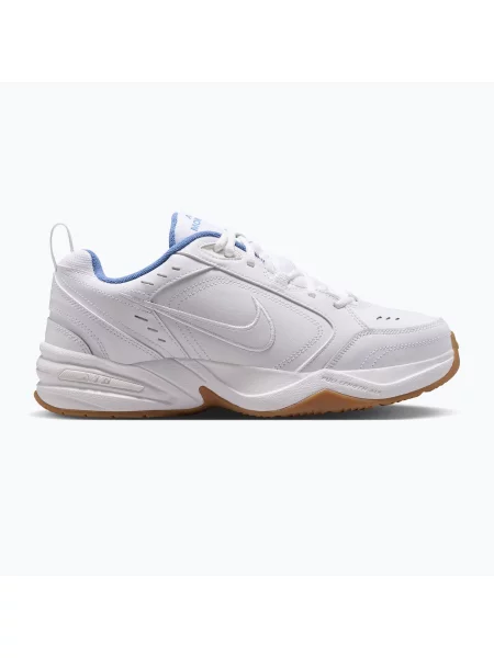 Încălțăminte de antrenament pentru bărbați Nike Air Monarch IV white/indigo storm/gum light brown/white alb