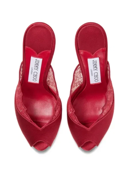 Mulės Jimmy Choo raudona