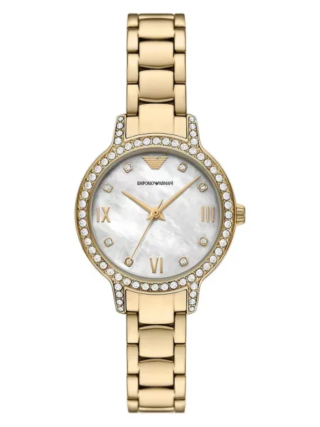 Emporio Armani ceas CLEO femei auriu