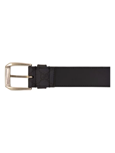 Pasek Gucci skórzany niebieski