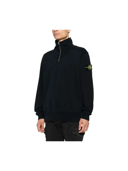 Kardigan Stone Island z kamieniami niebieski