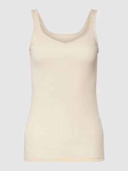 Top Mey w jednolitym kolorze na ramiączkach