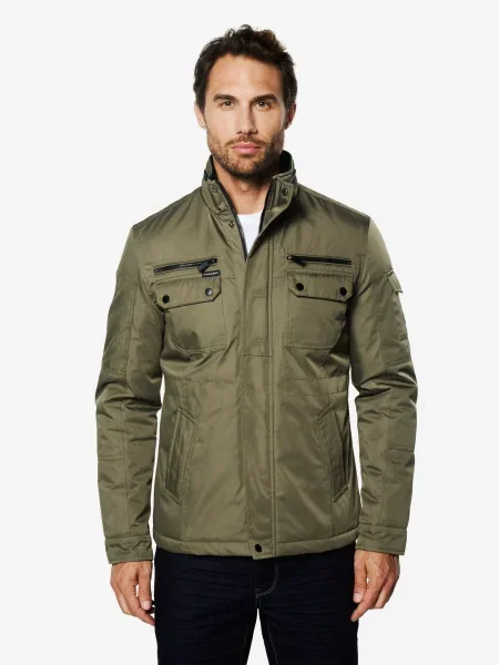 KOROSHI Geacă de primăvară-toamnă oliv