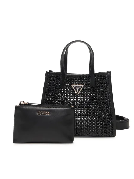 Guess Дамска чанта Brigitta Mini черен