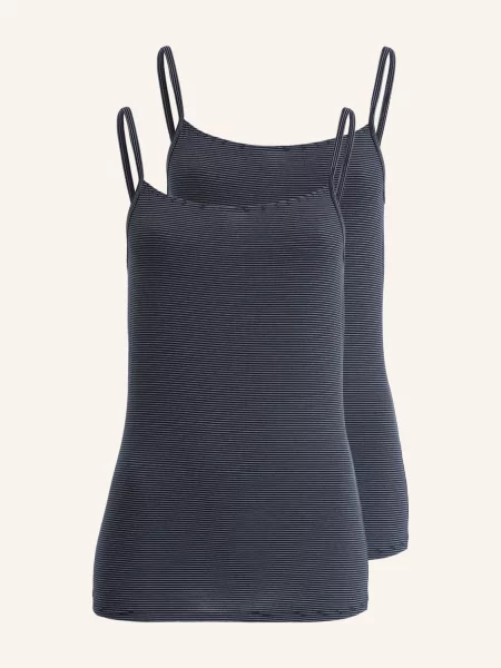 Schiesser Topy Modal Essentials 2 Szt. blau beżowy