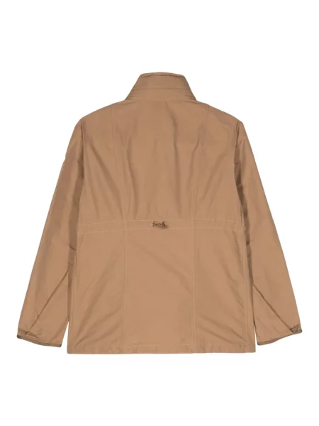 Striukė Moncler su gobtuvu ruda