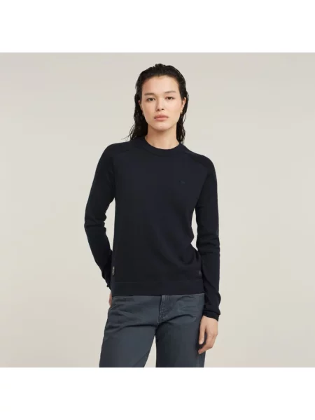 Sweter G-star Raw niebieski