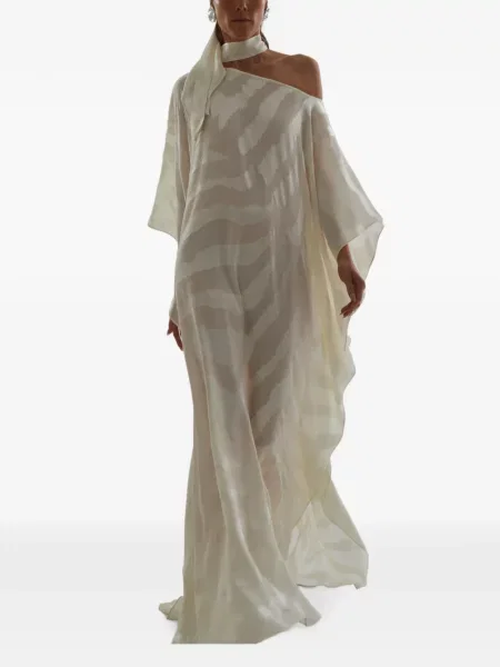 Rochie maxi Taller Marmo cu un umăr gol
