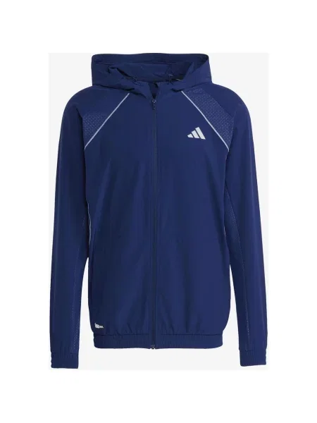 Bluza z kapturem adidas Tech Apparel granatowa S niebieska