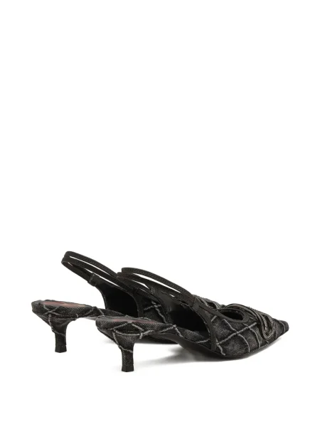 Pantofi cu toc Diesel negru