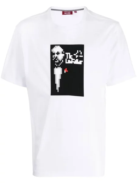 Tricou Mostly Heard Rarely Seen 8-bit cu imagine alb