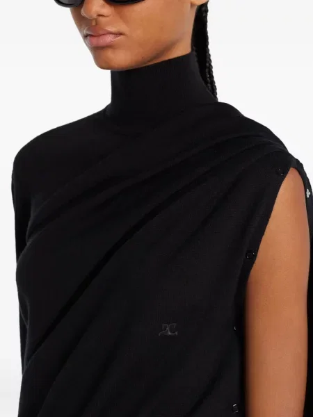 Heláncă Courreges negru